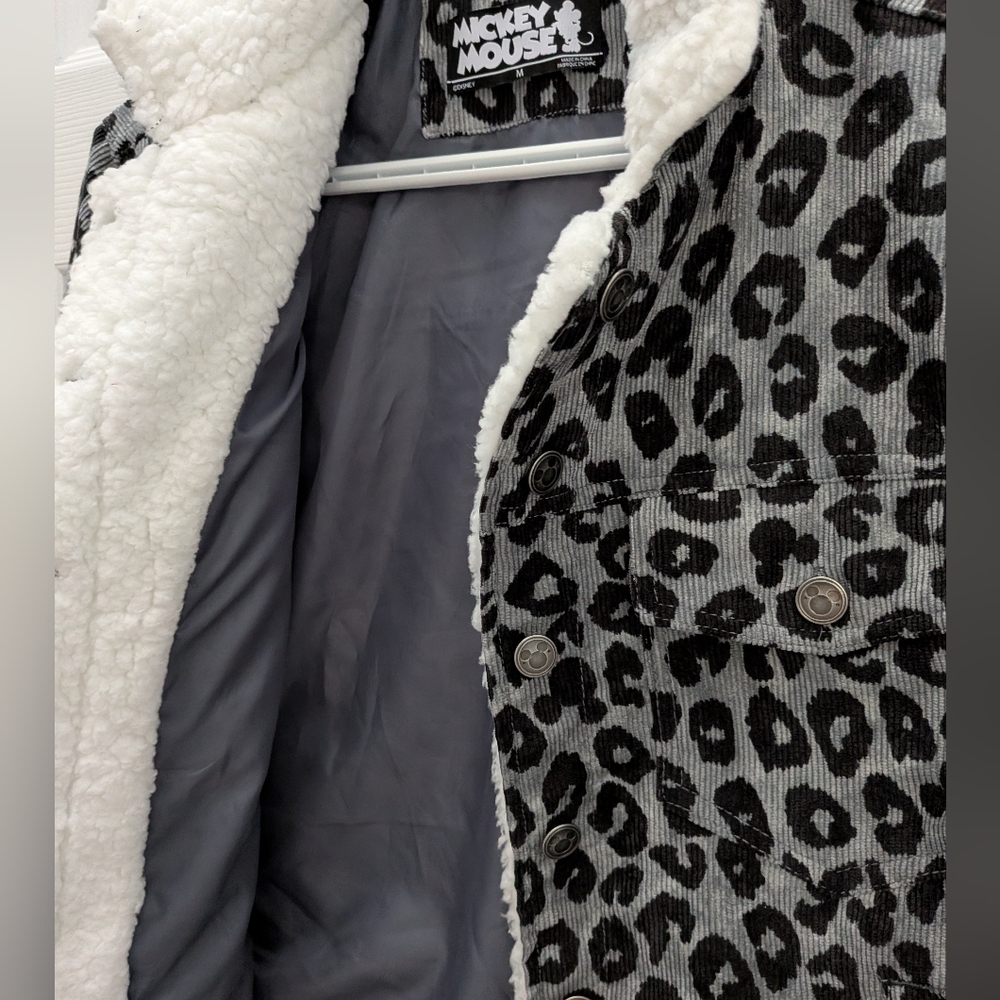Mickey Mouse Leopard Print Jacket - Picture 4 of 6